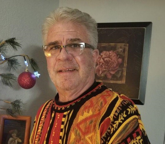barrow head and neck patient dana garrett in his home