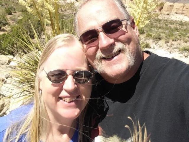 Smiling couple